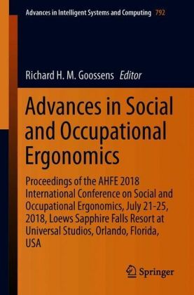 Advances in Social and Occupational Ergonomics