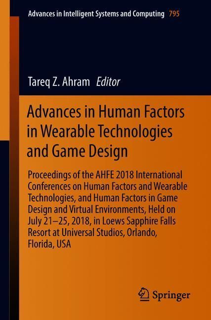 Advances in Human Factors in Wearable Technologies and Game Design main product photo