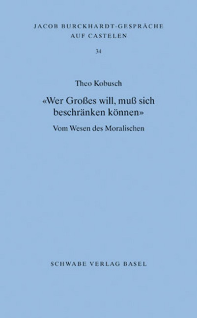 "Wer Großes will, muß sich beschränken können" main product photo