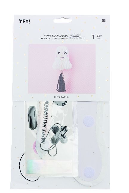 YEY! Wabenpapier mit Quaste, Gespenst main product photo