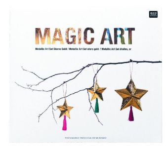 Metallic Art Set Sterne Gold