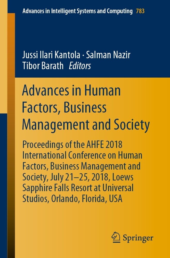 Advances in Human Factors, Business Management and Society main product photo