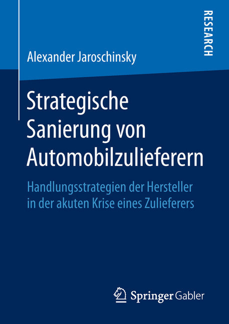 Strategische Sanierung von Automobilzulieferern main product photo