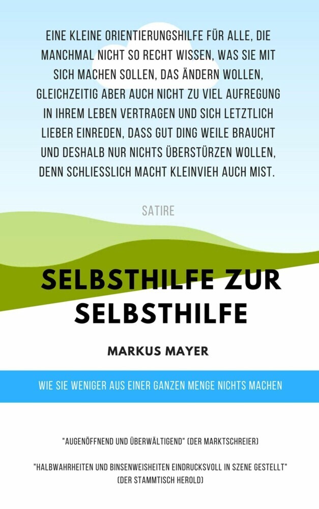 Selbsthilfe zur Selbsthilfe main product photo