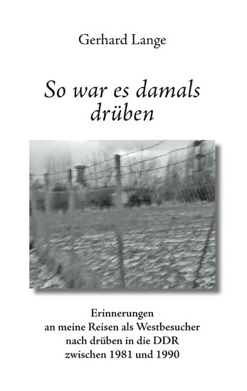 So war es damals drüben main product photo