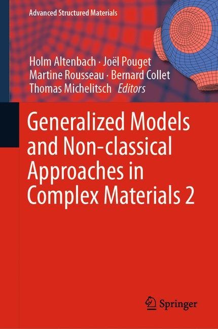 Generalized Models and Non-classical Approaches in Complex Materials 2 main product photo