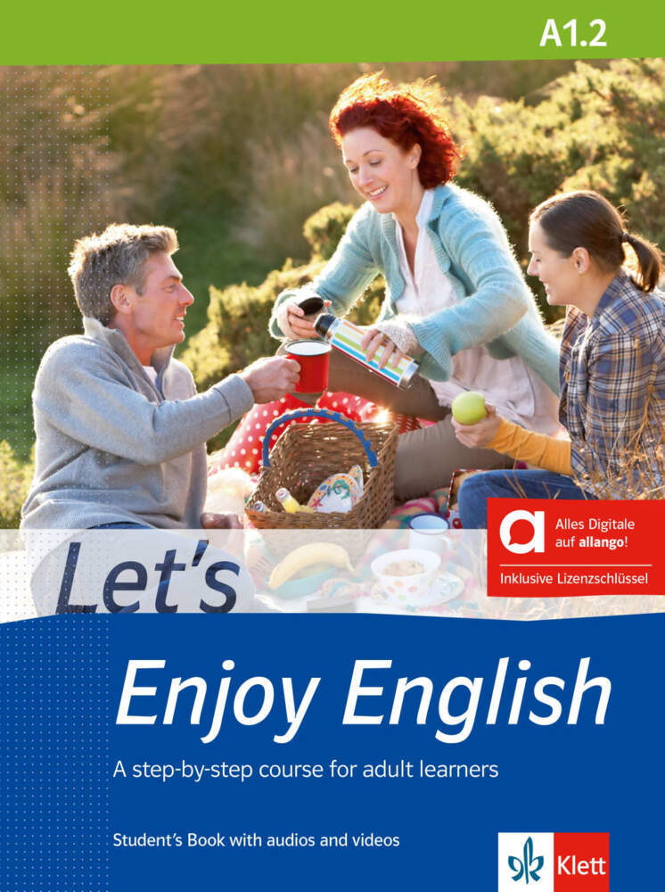 Let's Enjoy English A1.2 - Hybrid Edition allango, m. 1 Beilage, 1 main product photo