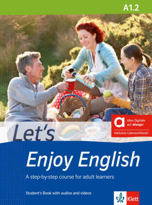 Let's Enjoy English A1.2 - Hybrid Edition allango, m. 1 Beilage, 1