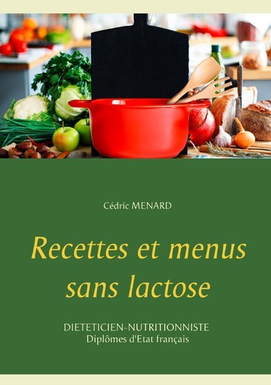 Recettes et menus sans lactose main product photo