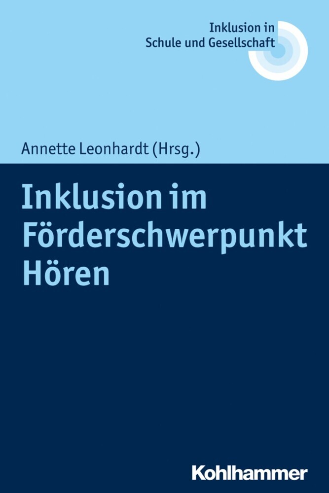 Inklusion im Förderschwerpunkt Hören main product photo