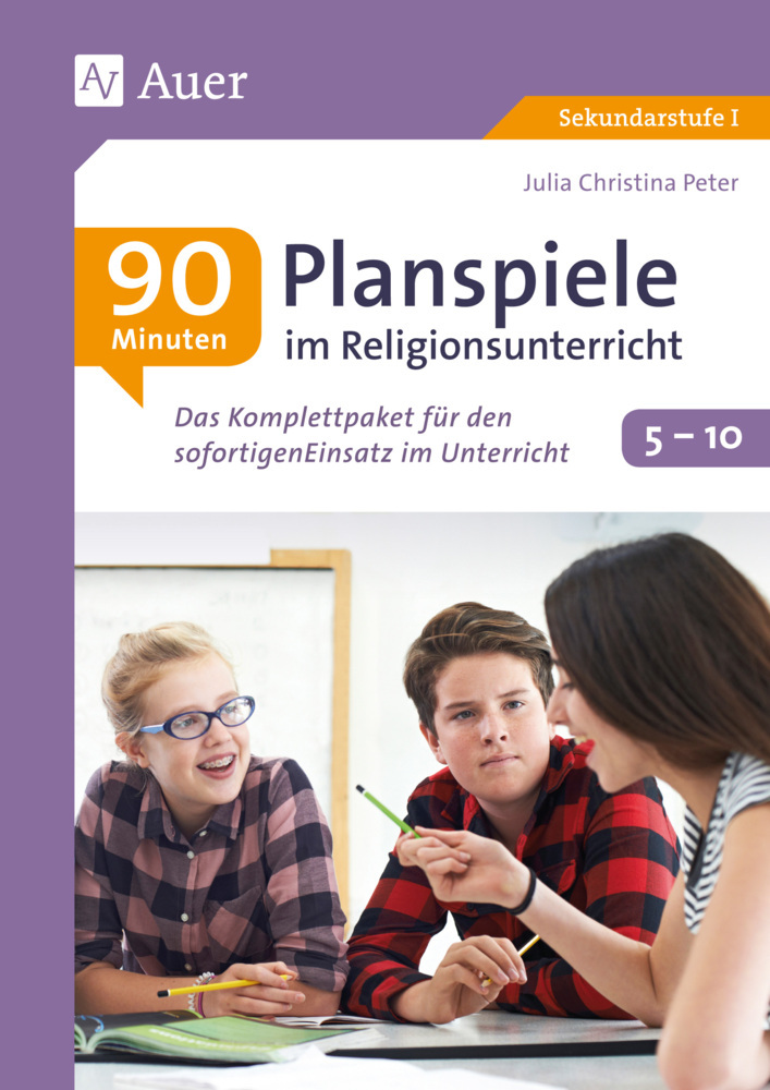 90-Minuten-Planspiele im Religionsunterricht 5-10 main product photo