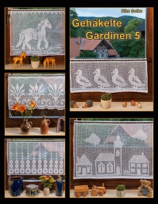 Gehäkelte Gardinen 5