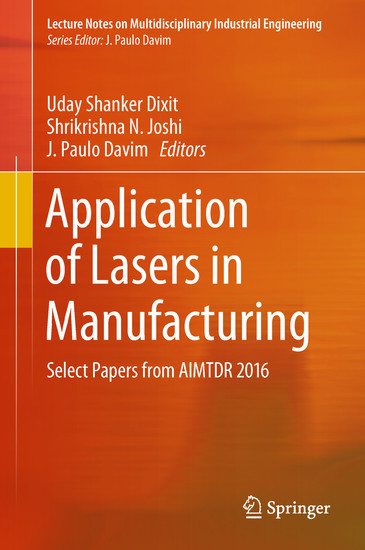 Application of Lasers in Manufacturing main product photo