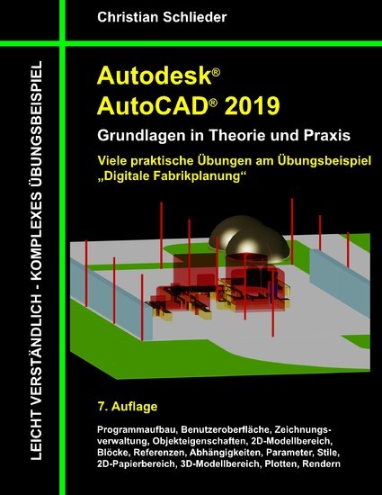 Autodesk AutoCAD 2019 - Grundlagen in Theorie und Praxis main product photo