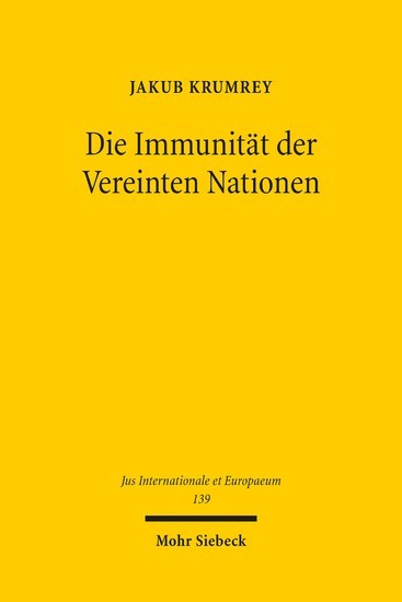 Die Immunität der Vereinten Nationen main product photo