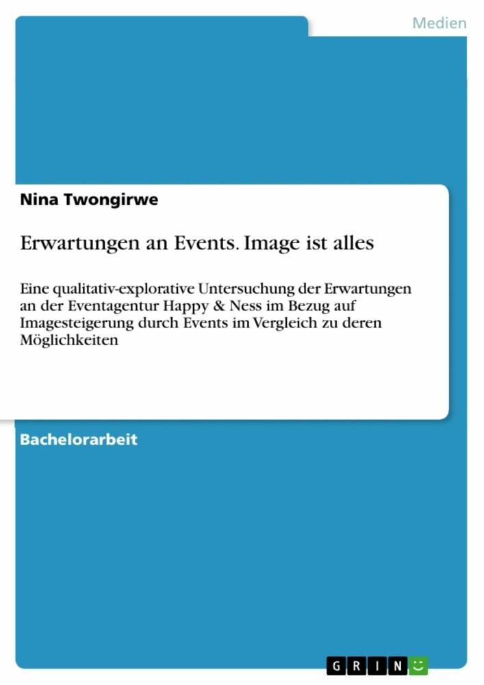 Erwartungen an Events. Image ist alles main product photo