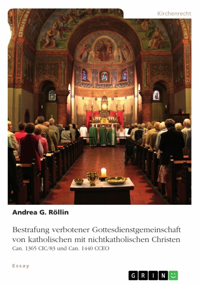 Bestrafung verbotener Gottesdienstgemeinschaft von katholischen mit nichtkatholischen Christen main product photo