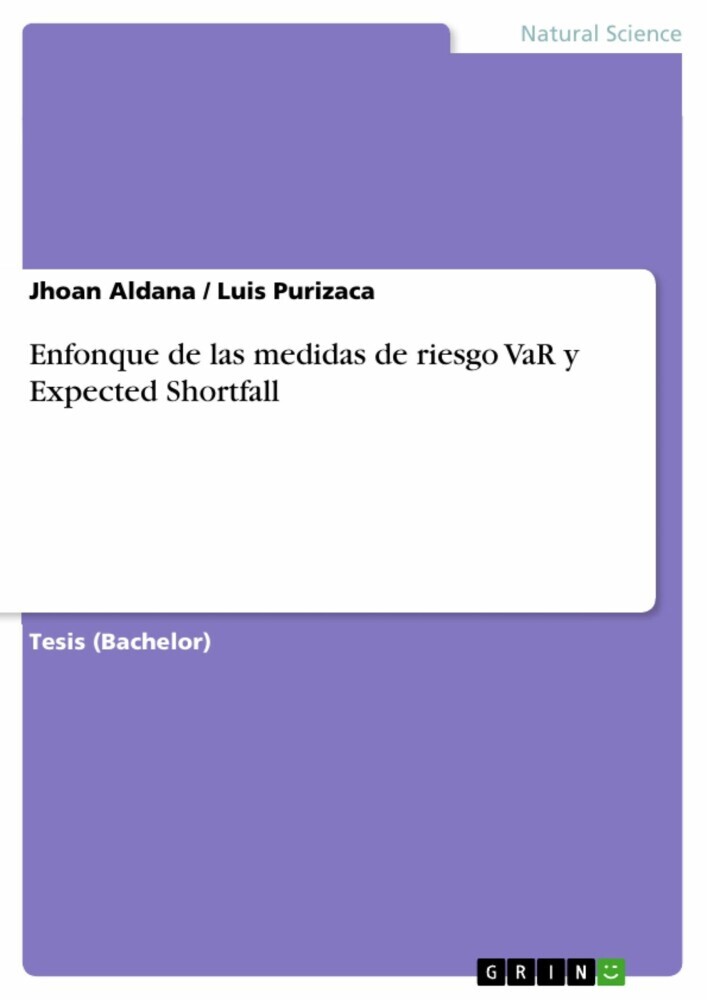 Enfonque de las medidas de riesgo VaR y Expected Shortfall main product photo
