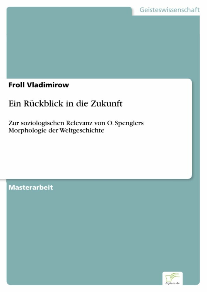 Ein Rückblick in die Zukunft main product photo