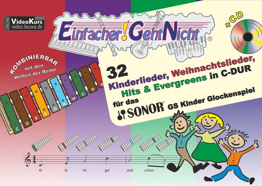 Einfacher!-Geht-Nicht - für das SONOR® GS Kinder Glockenspiel, m. 1 Audio-CD main product photo