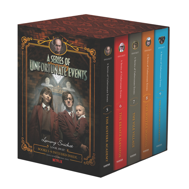 A Series of Unfortunate Events Box Set, 5 Vols. main product photo