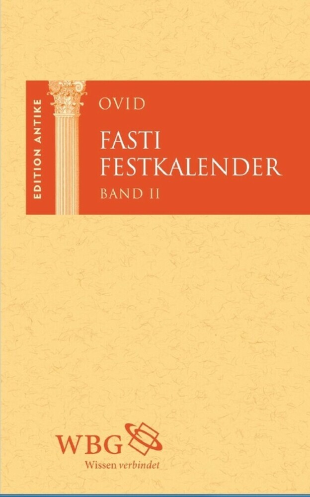 Fasti / Festkalender. Band 2 main product photo
