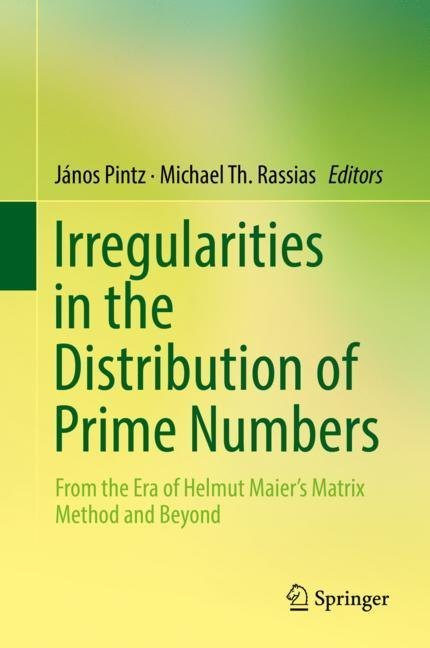 Irregularities in the Distribution of Prime Numbers main product photo