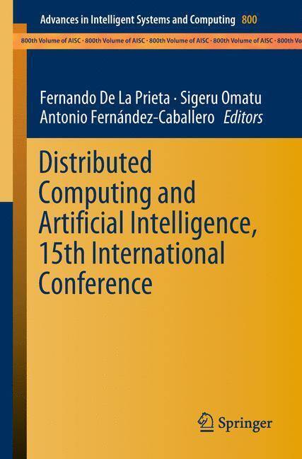 Distributed Computing and Artificial Intelligence, 15th International Conference main product photo