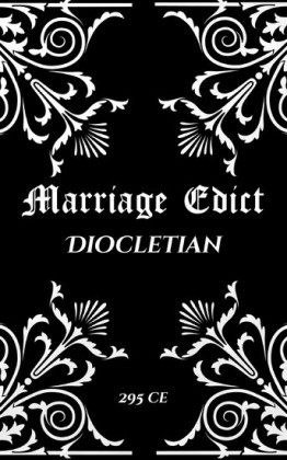 Diocletian's Marriage Edict