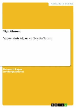 Yapay Sinir Aglari ve Zeytin Tarimi