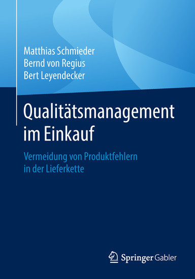 Qualitätsmanagement im Einkauf main product photo
