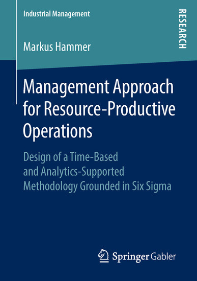 Management Approach for Resource-Productive Operations main product photo