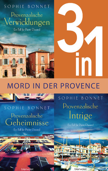 Drei Fälle für Pierre Durand: Provenzalische Verwicklungen / Provenzalische Geheimnisse / Provenzalische Intrige (3in1-Bundle) main product photo