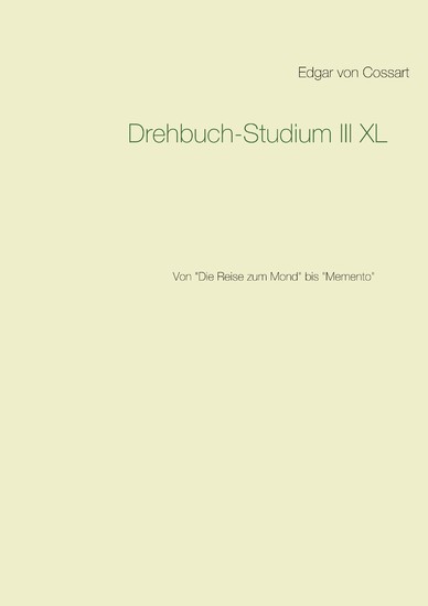 Drehbuch-Studium III XL main product photo