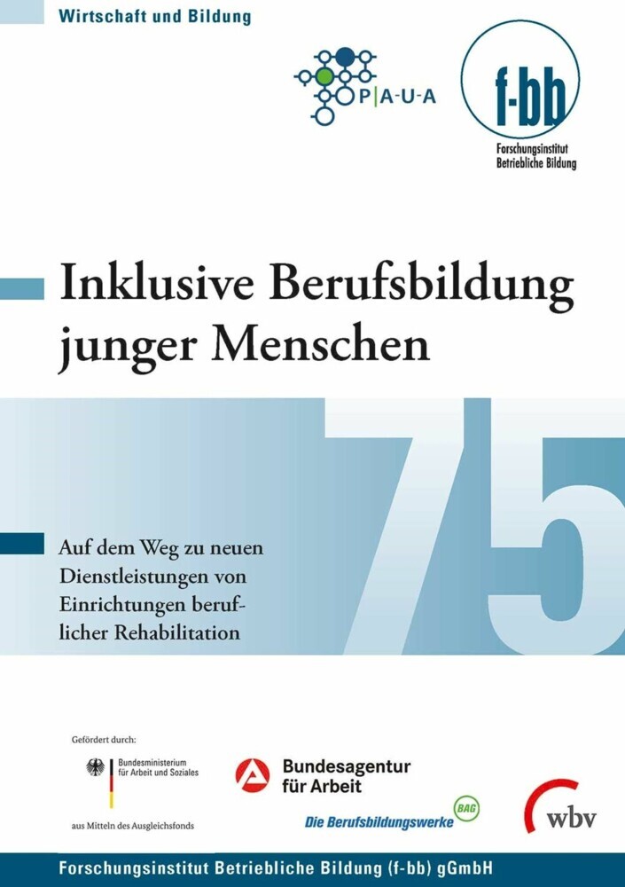 Inklusive Berufsbildung junger Menschen main product photo