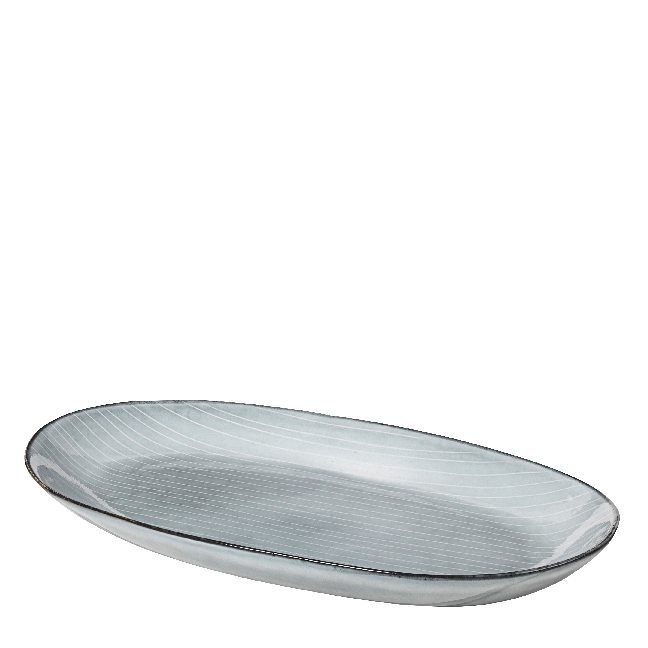 Broste copenhagen Platte graublau 17 x 30 cm Nordic Sea main product photo