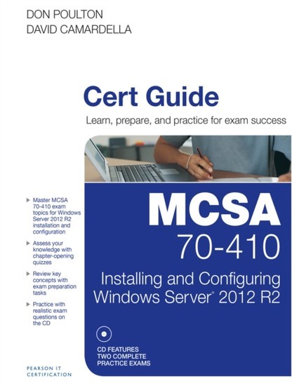 MCSA 70-410 Cert Guide R2 main product photo