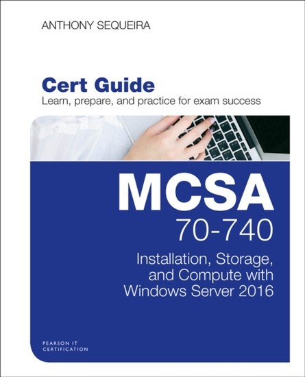 MCSA 70-740 Cert Guide main product photo