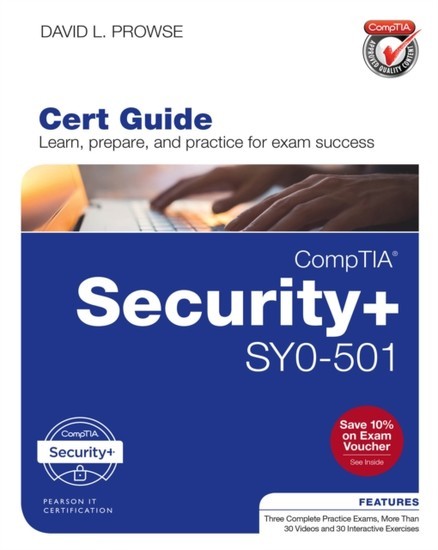 CompTIA Security+ SY0-501 Cert Guide main product photo