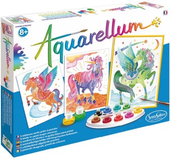 Aquarellum Einhorn & Pegasus