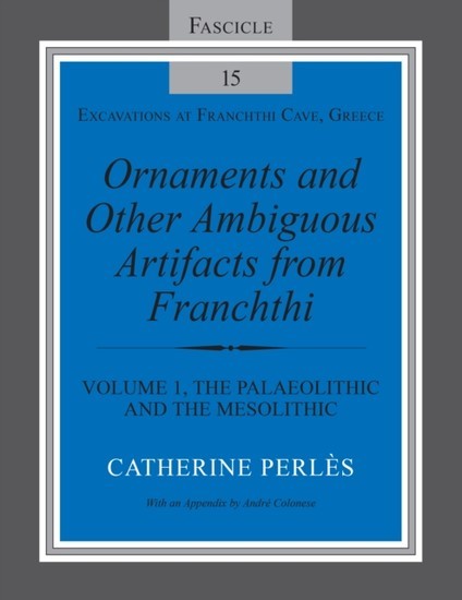 Ornaments and Other Ambiguous Artifacts from Franchthi main product photo