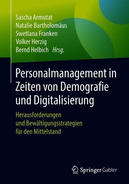 Personalmanagement in Zeiten von Demografie und Digitalisierung main product photo