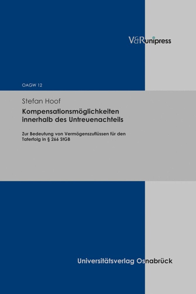 Kompensationsmöglichkeiten innerhalb des Untreuenachteils main product photo