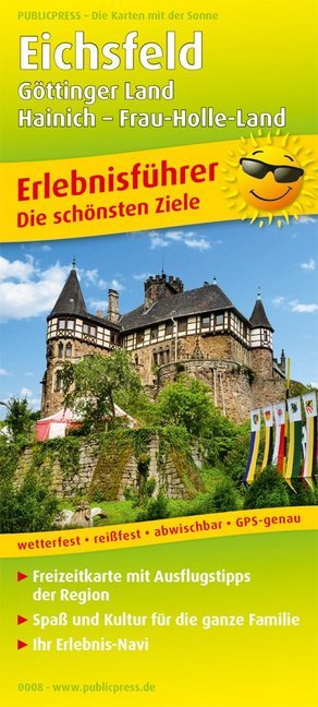 PublicPress Erlebnisführer Eichsfeld, Göttinger Land Hainich Frau Holle Land main product photo