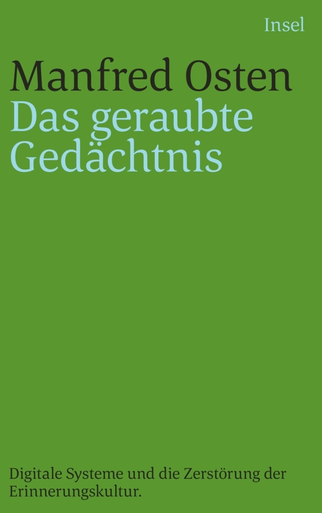 Das geraubte Gedächtnis main product photo