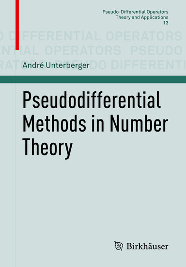 Pseudodifferential Methods in Number Theory main product photo