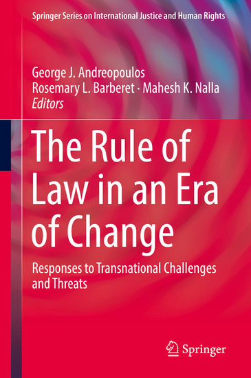 The Rule of Law in an Era of Change main product photo