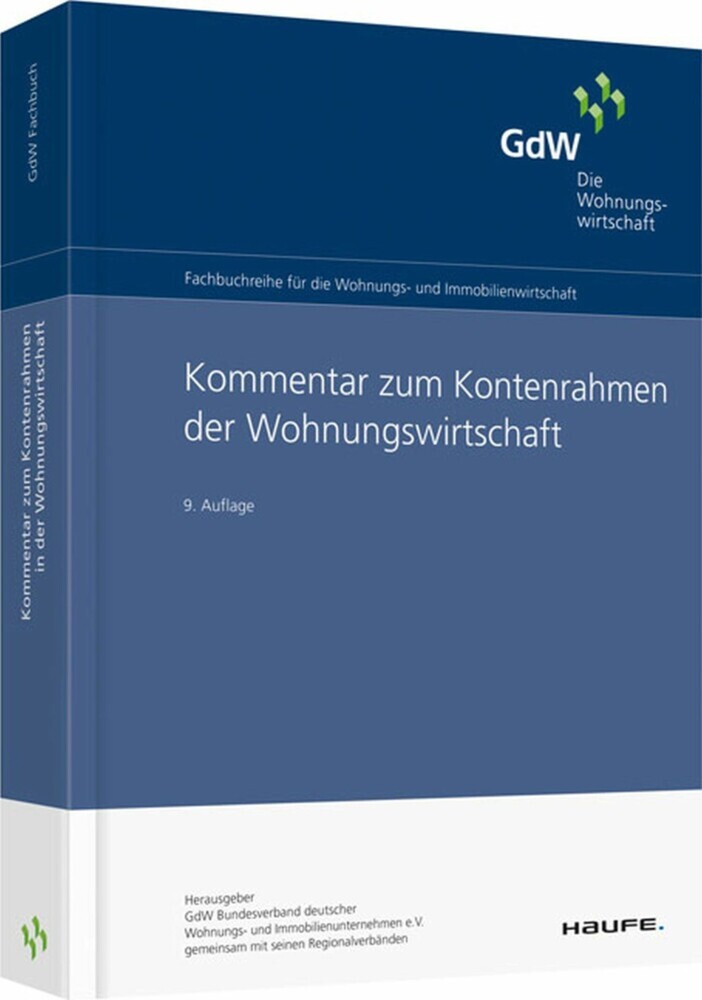 Kommentar zum Kontenrahmen der Wohnungswirtschaft main product photo