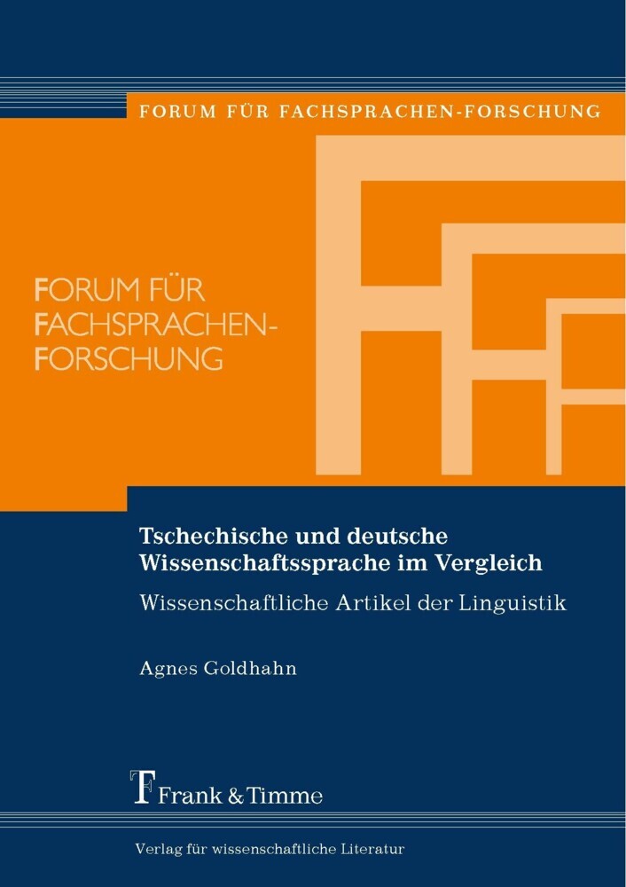 Tschechische und deutsche Wissenschaftssprache im Vergleich main product photo