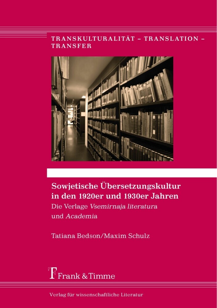 Sowjetische Übersetzungskultur in den 1920er und 1930er Jahren main product photo